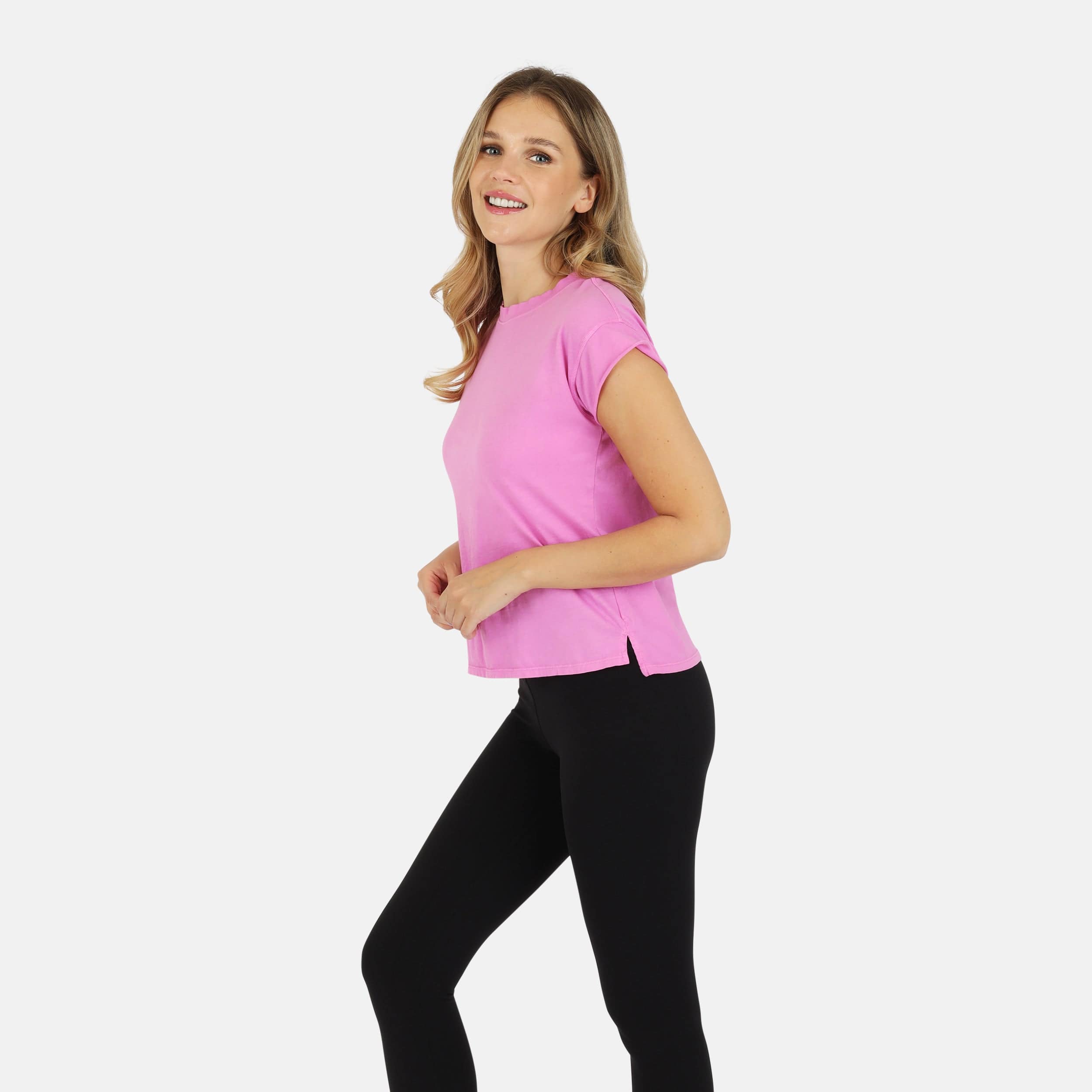Lezat T-Shirt Tessa Organic Cotton Tee - Petal