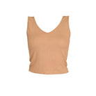 Lezat Tank Self-Love Rib Tank - Beige