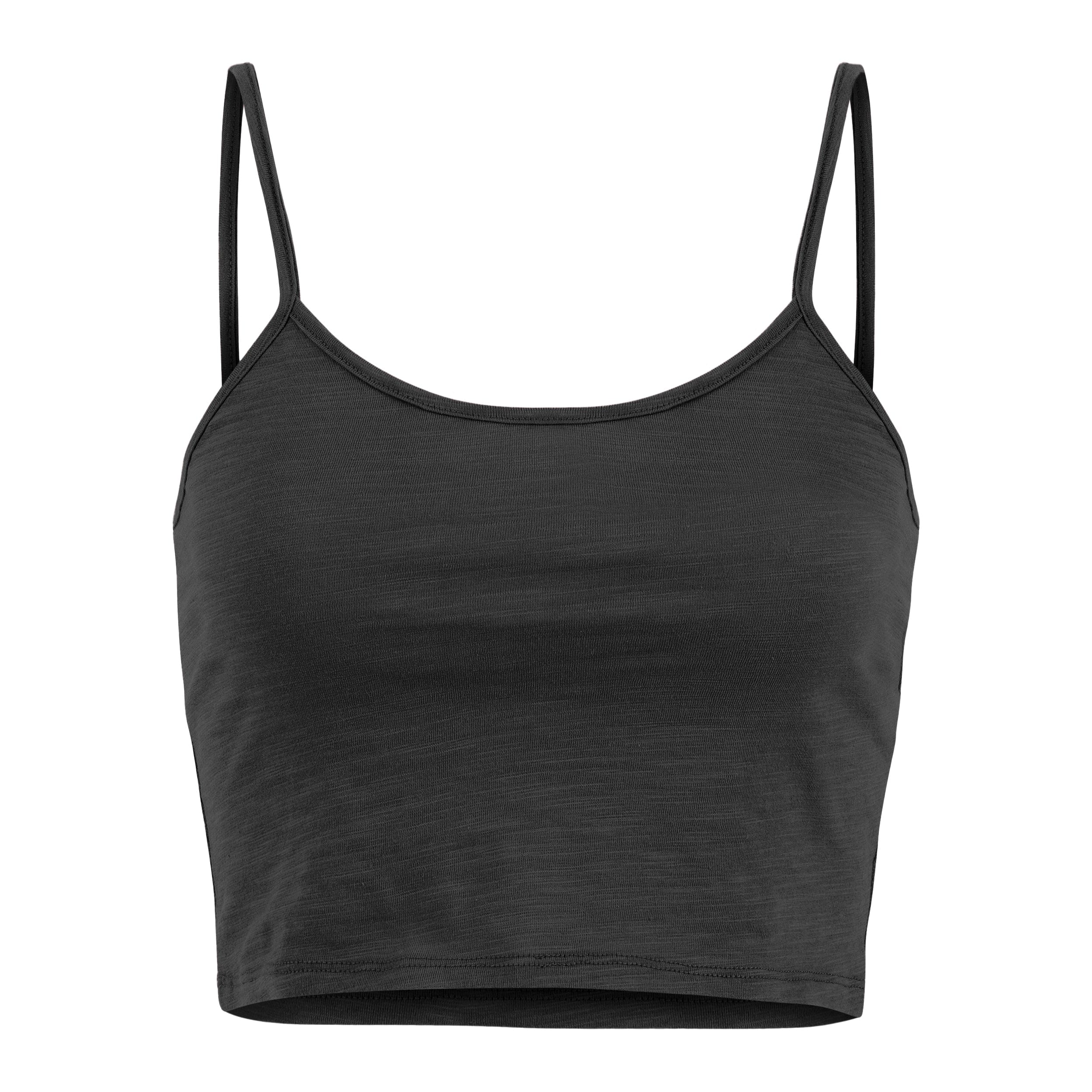 Lezat Tank Tegan Cotton Cami Tank - Black