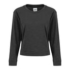 Lezat Tank Tegan Cotton Long Sleeve Pullover - Black