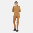 Lezat Tank Tegan Cotton Long Sleeve Pullover - Camel